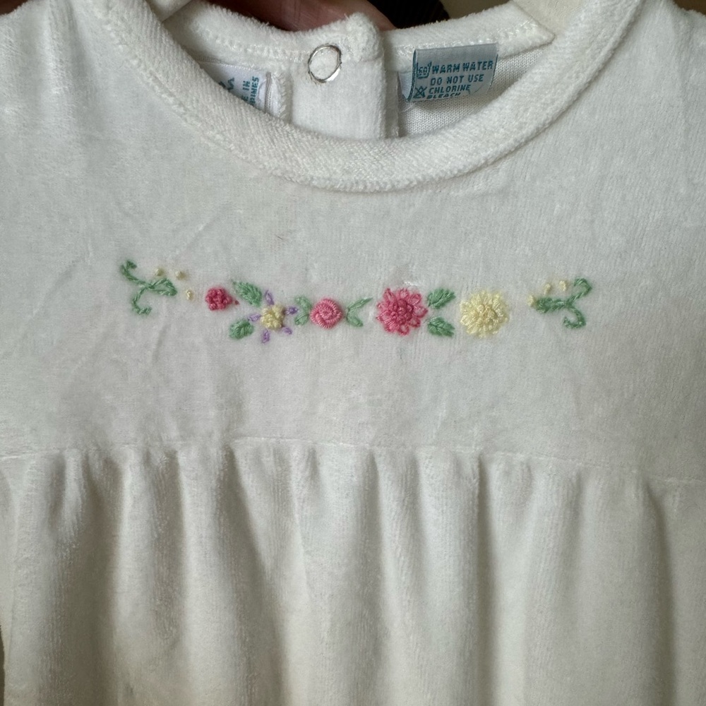 Feltman Brothers Velour Outfit 3-6 months